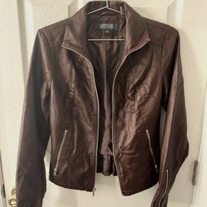 Kenneth Cole Reaction NWOT leather jacket